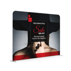 10′ x 10′ Premier Tube Straight XL Displays