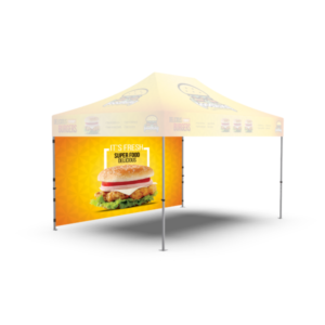 15’x7′ Dye Sublimated Canopy Wall