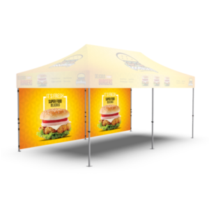 20’x7′ Dye Sublimated Canopy Wall