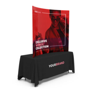 8′ x 5′ Premier Tube Tabletop Curved Displays