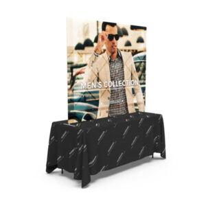 6′ x 5′ Premier Tube Tabletop Straight Displays