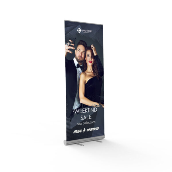 24in x 80in Economy Retractable